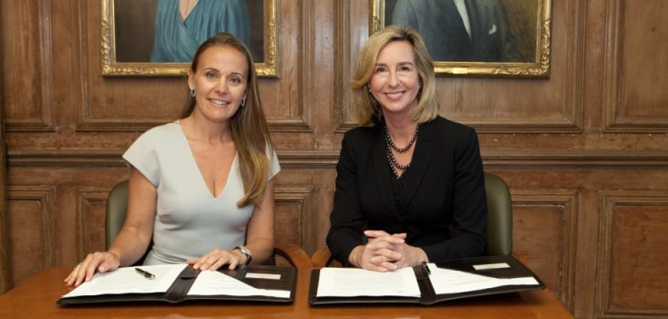 Babson Signing with Dona Bertarelli and Kerry Healey